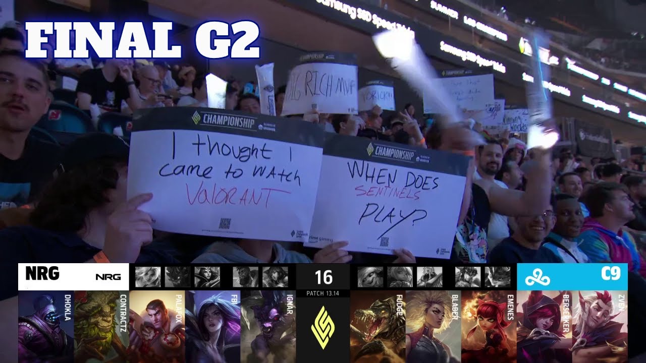 C9 vs NRG - Game 2 | Grand Finals S13 LCS Summer 2023 | NRG vs Cloud 9 G2 full