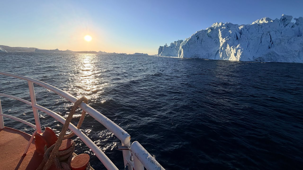 Where Icebergs Are Born – Boat Trip to Greenland’s Most Active Glacier