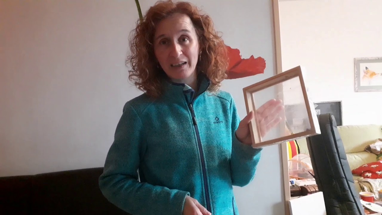 Tutorial para hacer un pandero cuadrado reutilizando
