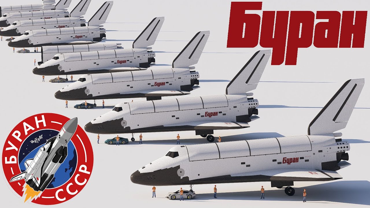 The Complete Buran Fleet – Where Are They Now?