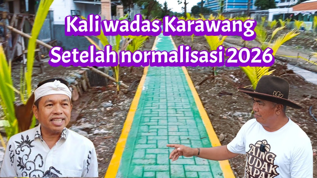 Wow keren ‼️Kali Wadas Karawang setelah normalisasi era KDM #kdm #dedimulyadi #normalisasisungai 