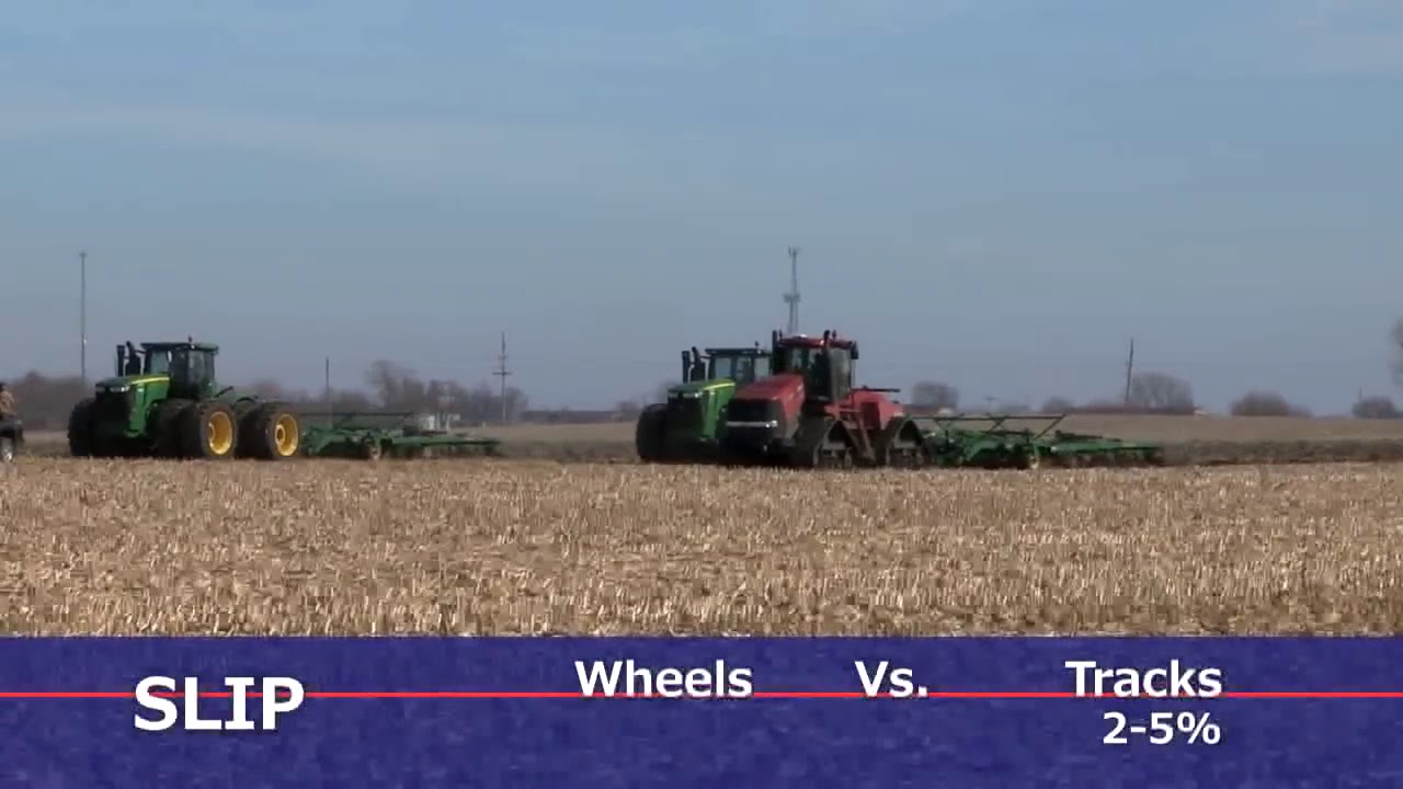 Case 550 Quadtrac & Deere 9560  Tracks Vs  LSW tires неофіційний переклад