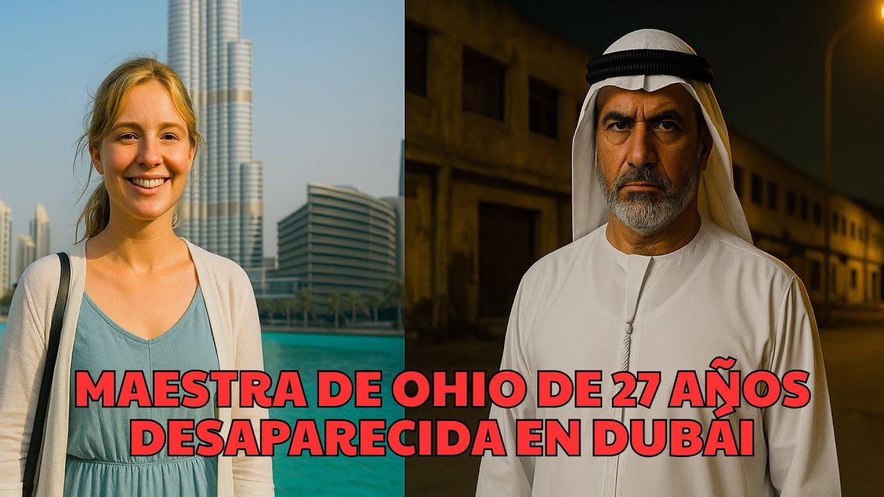 Maestra de Ohio, 27 años, viaja a Dubái; reportada desaparecida y hallada 4 semanas después