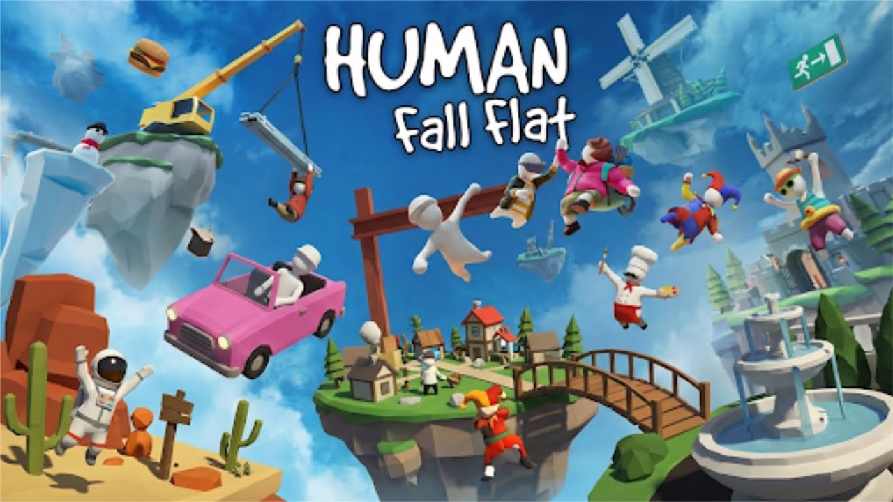Human Fall Flat Gameplay | Physics Puzzle Levels #HumanFallFlatGameplay #PuzzleWalkthrough 