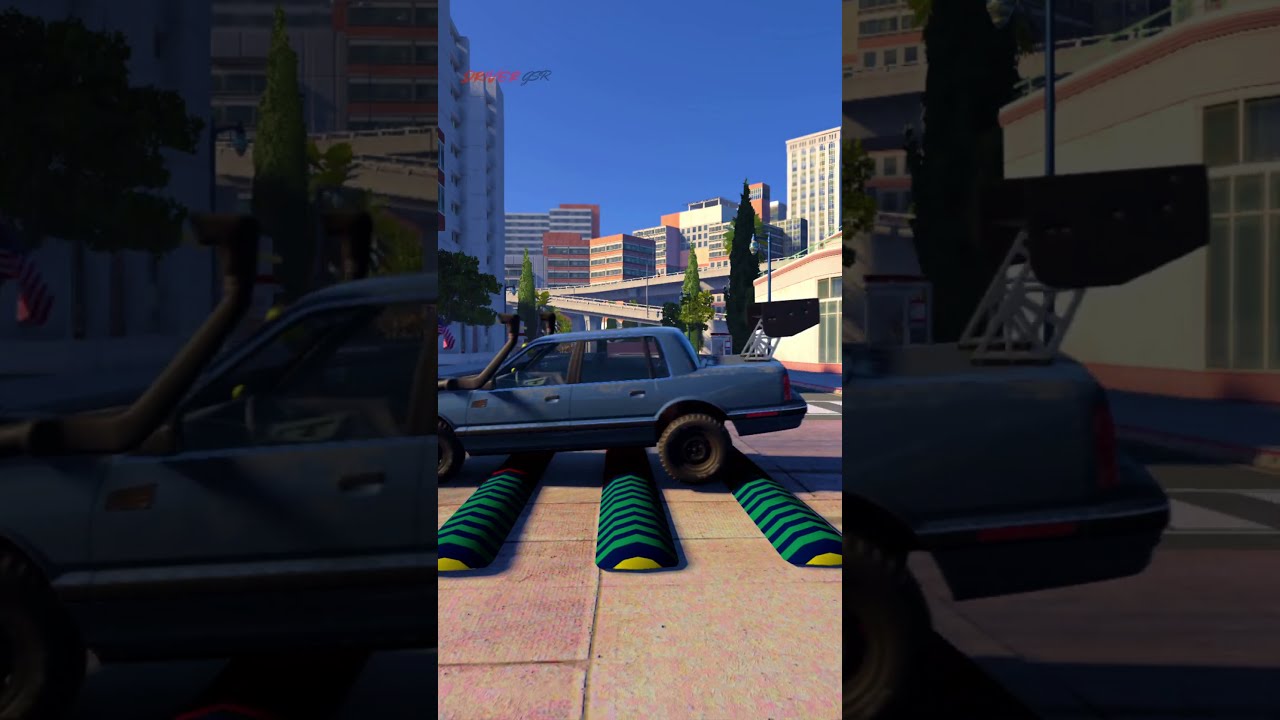 Truck vs Speedbumps | BeamNG Drive   #beamngdrive   #truck #speedbump #crash