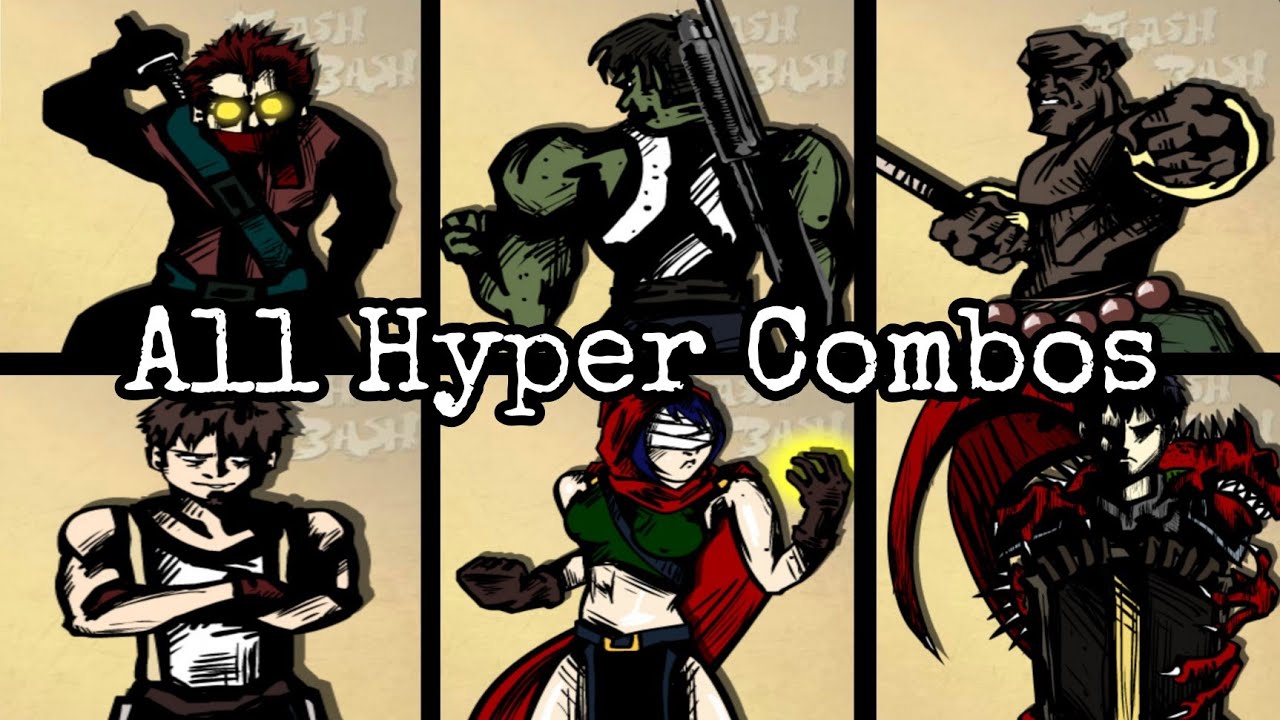Flash Bash - Flash Game - All Hyper Combos