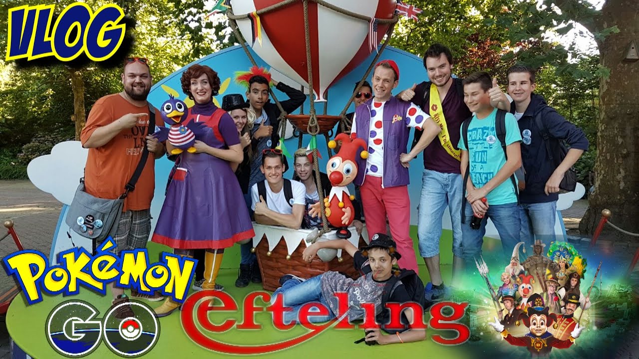 EFTELING VLOG - POKÉMON GO | NEGEN PLEINEN FESTIJN | LACHEN MET JÜRGEN EN NADIR!