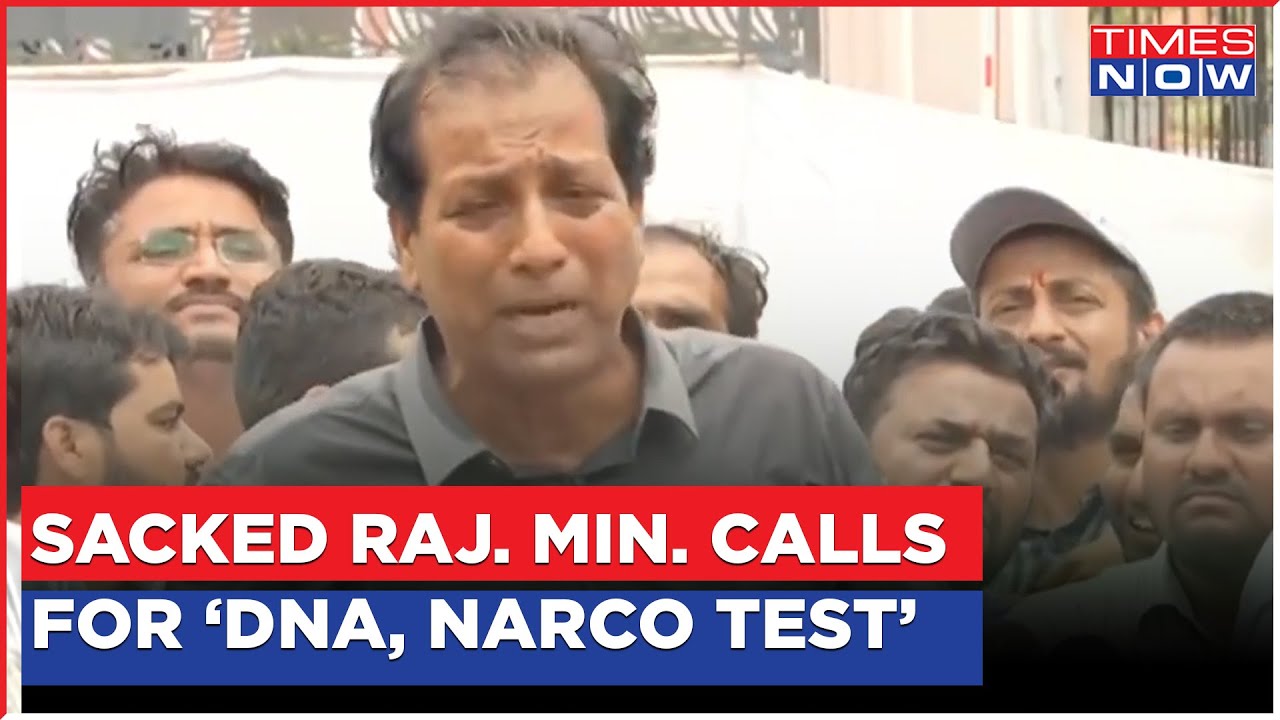 Sacked Rajasthan Minister Rajendra Gudha Demands Congress Leaders' 'Narco, DNA Test'; Breaks Down
