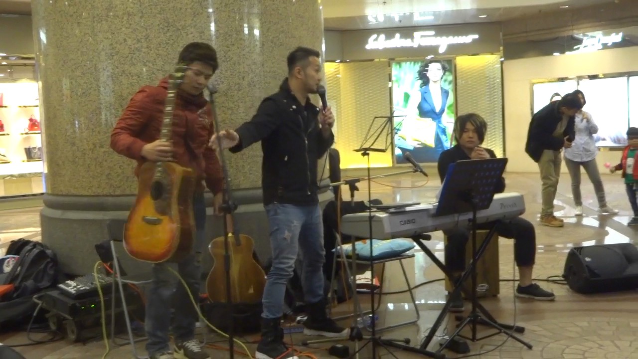 吳浩康(Deep Ng) 《情人》《自卑》@ 時代廣場Busking (26/3/2017)