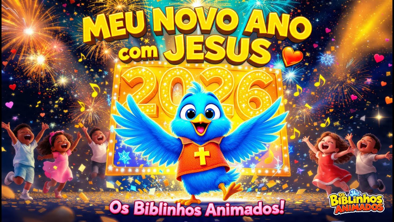Meu Ano Novo com Jesus 2026 ✨🎉🙏