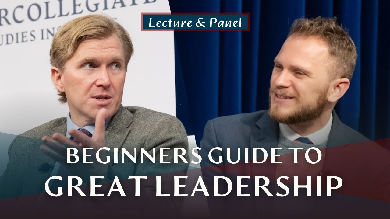 Creating the Next Great Statesman | Johnny Burtka & Elbridge Colby