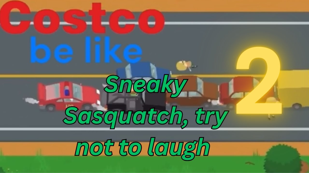 Sneaky Sasquatch try not to laugh 2 (100 subscribers special)