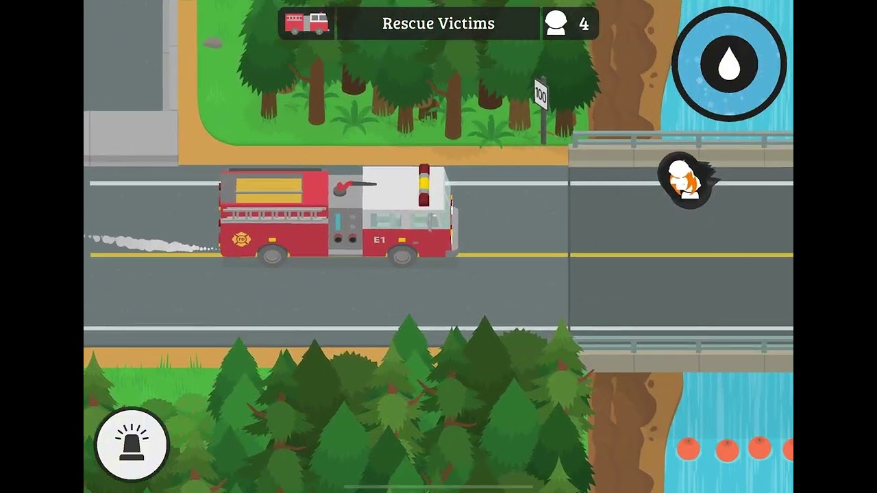 Sneaky Sasquatch firefighter :)