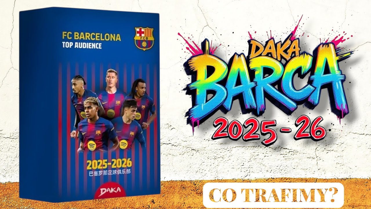 DAKA FC Barcelona 2025/26 Top Audience 🔥 Otwieramy PIERWSZY BOX! | Co trafimy?!