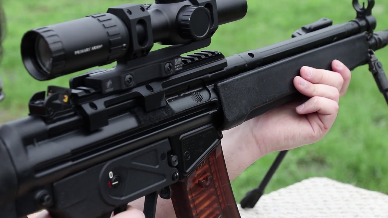 Z43P / HK93 на 400 ярдах
