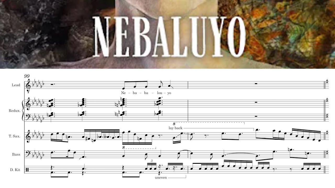 Jacob Collier - Nebaluyo (Transcription)