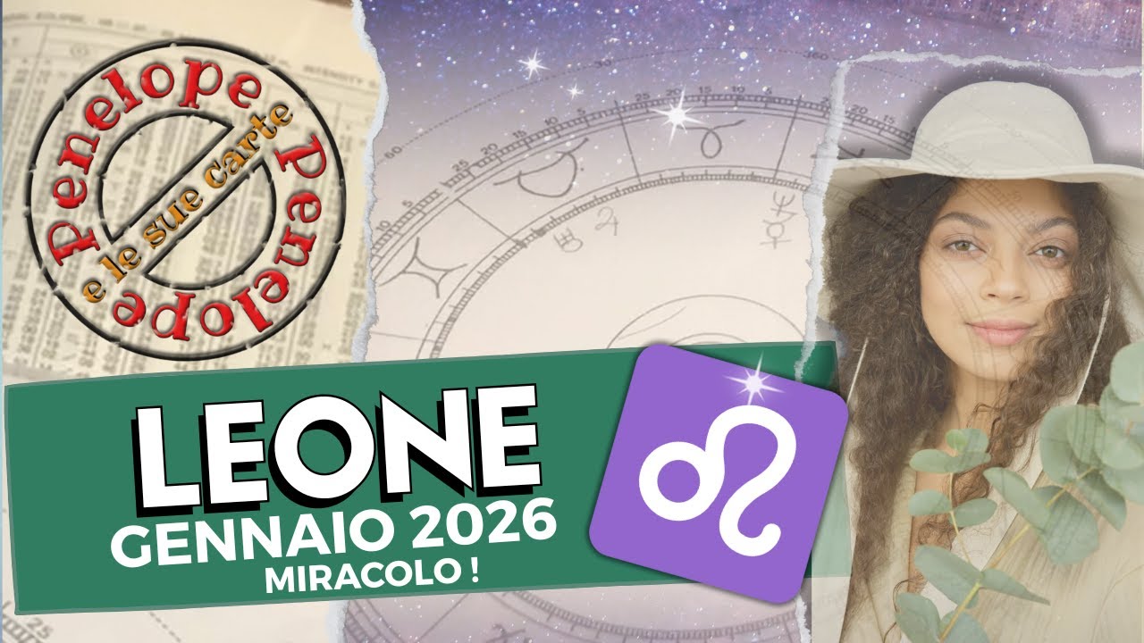 LEONE GENNAIO 2026 ♌️ | Oroscopo • Astrologia