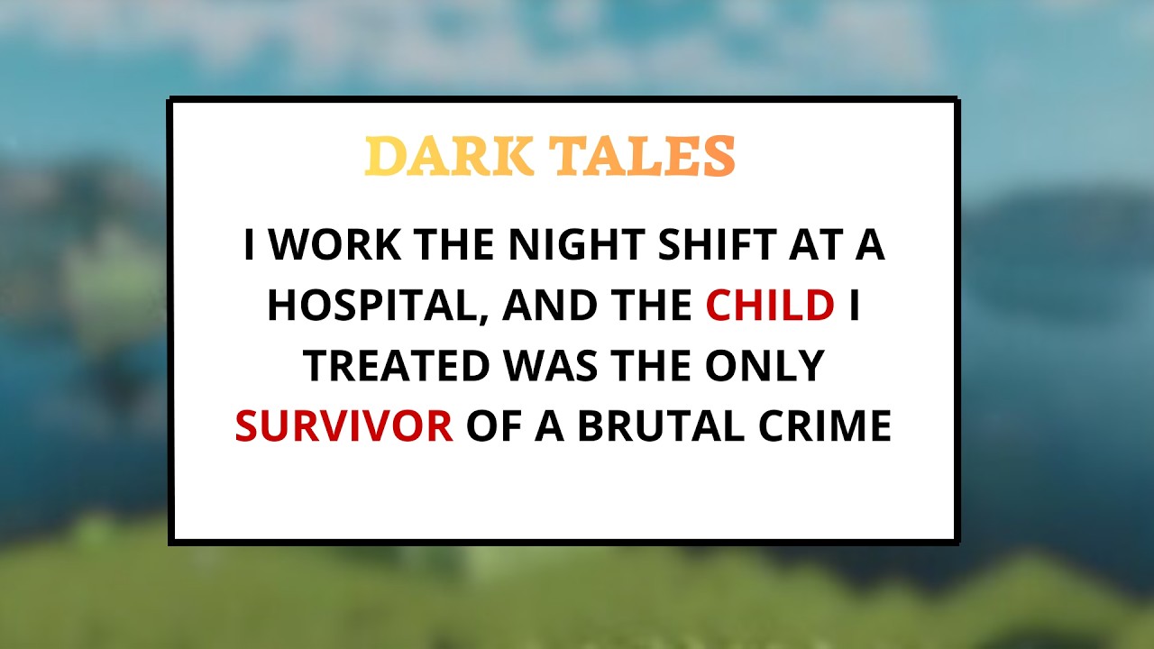 Overnight shift at the hospital: The child I treated was the sole survivor of a brutal crime 😱