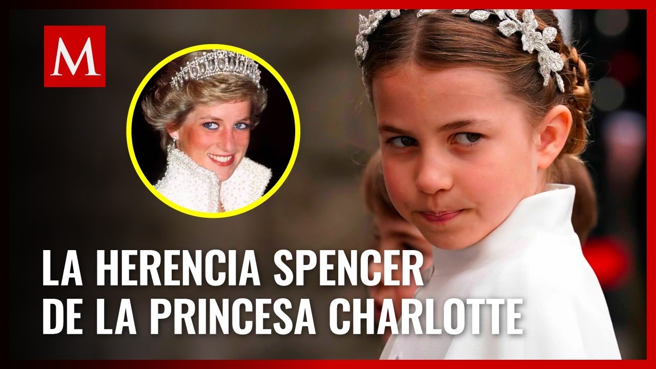 Internautas notan el parecido de la princesa Charlotte con Lady Di