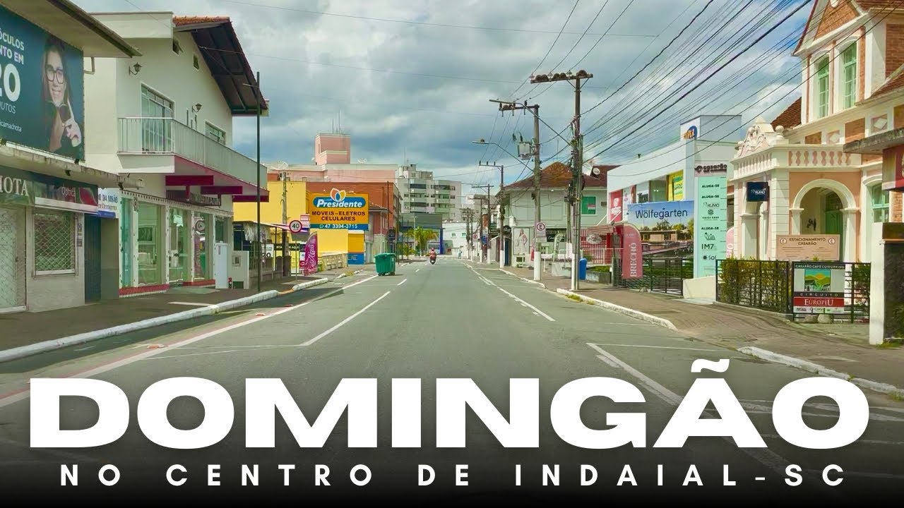Indaial-SC / passando pelo bairro Carijós em direção ao centro 