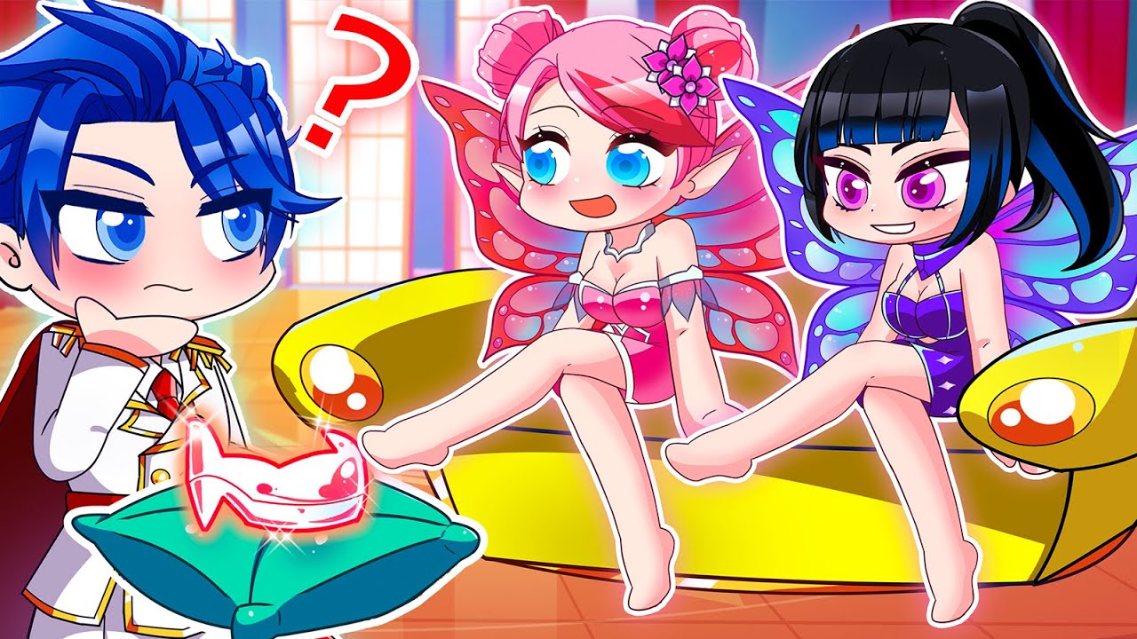 Кто девушка Алекса? История любви принцессы-бабочки, феи и Анны Лизы | Gacha Life x Gacha Club