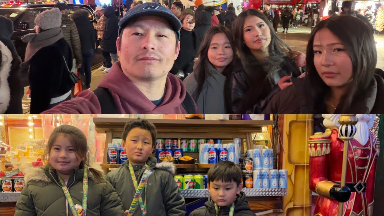 Winter wonderland festival visit and Christmas party with families 🎅🎄☃️❄️