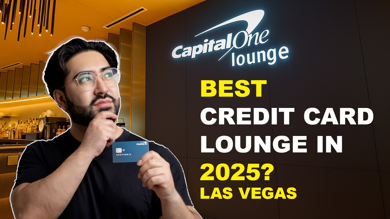 Внутри нового зала ожидания Capital One в Лас-Вегасе (полный видеотур по аэропорту 2025 года)