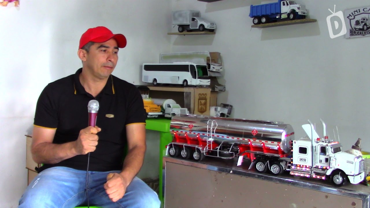 Pasión por los carros a escala