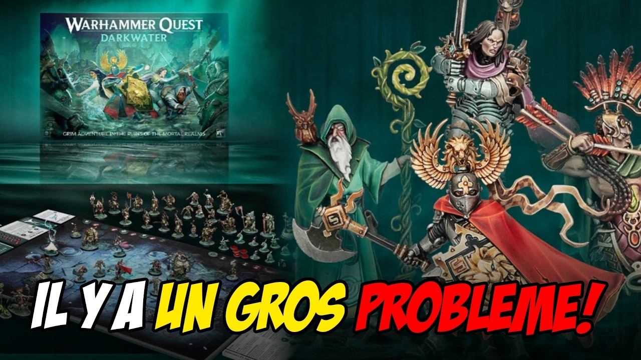 MES PREMIÈRES IMPRESSIONS SUR WARHAMMER QUEST DARK WATER