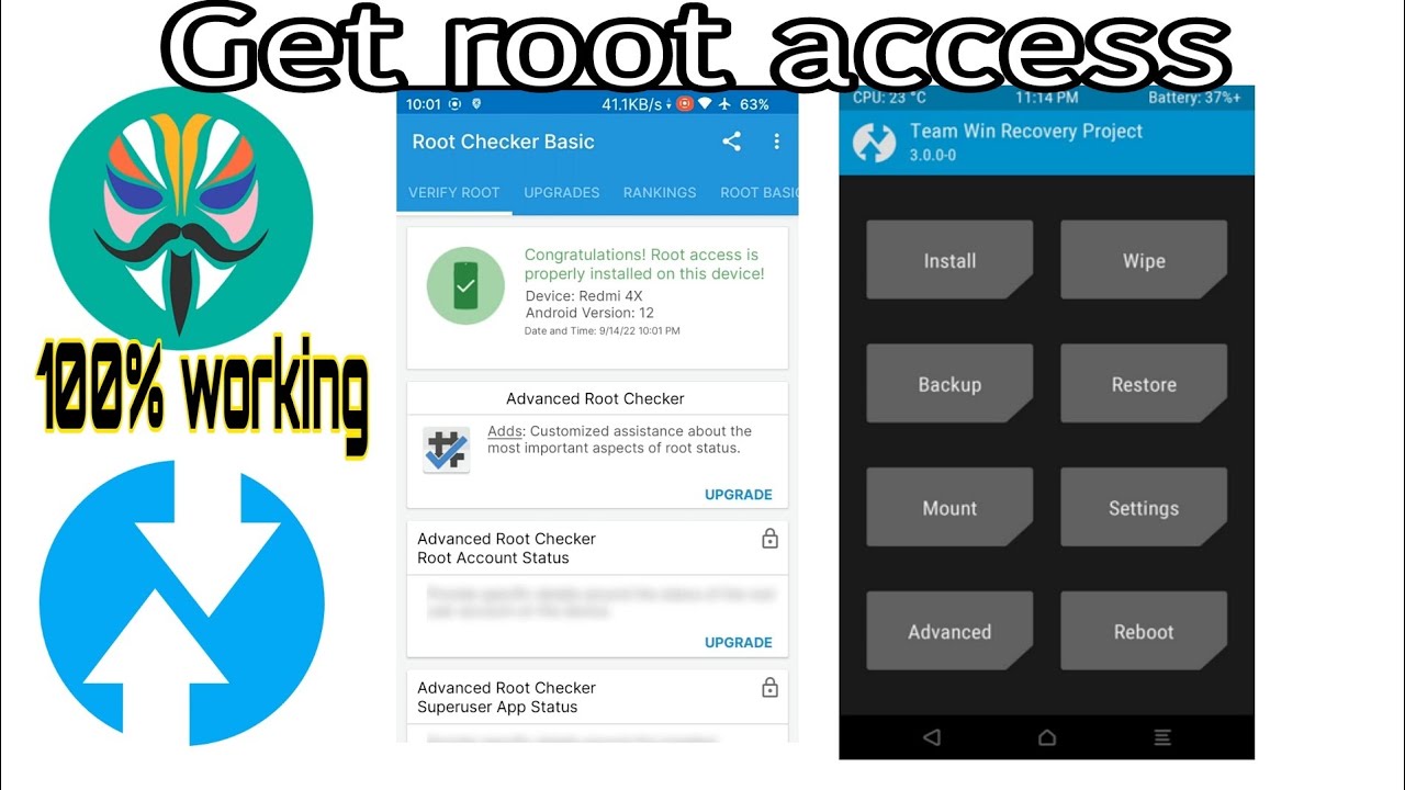 how to get root access on android | how to root using twrp recovery | twrp root magisk