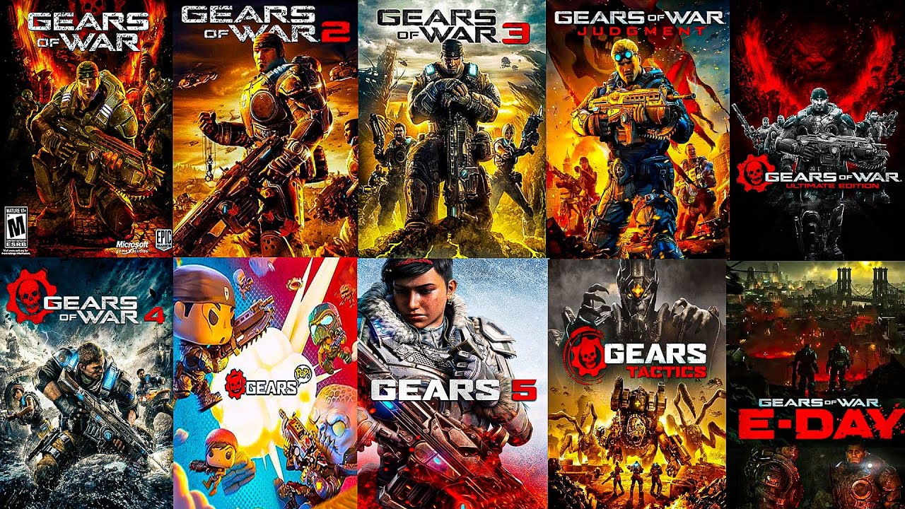 Эволюция игр GEARS OF WAR (2006-2026)