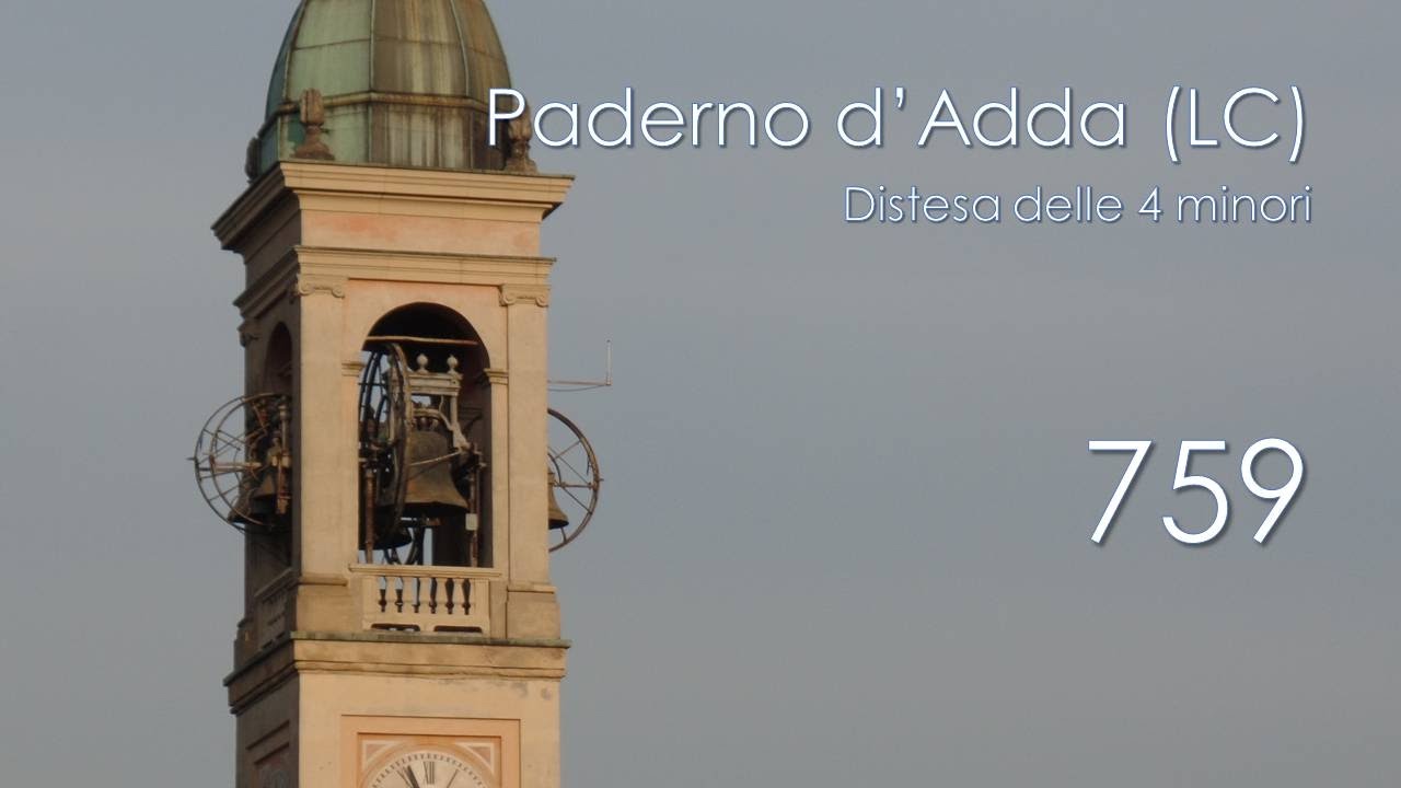 Le campane di Paderno d'Adda (LC) - Distesa delle 4 minori II