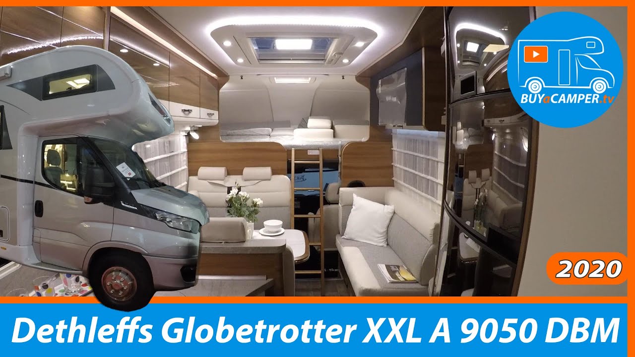 Big Luxury Alocove | Dethleffs Globetrotter XXL A 9050 DBM | Iveco | Motorhome Tour