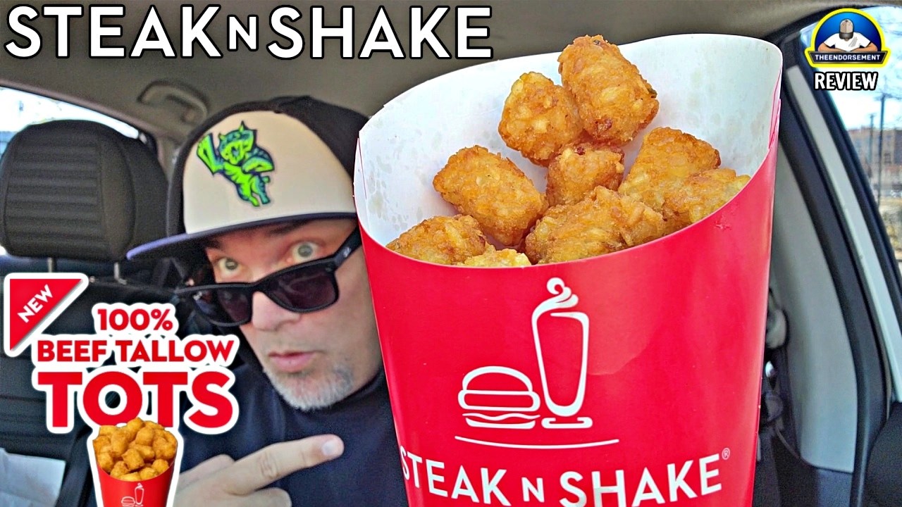 Обзор картофельных шариков Steak n Shake&reg; с говяжьим жиром!🥔 | Это лучшие картофельные шарики, ко...