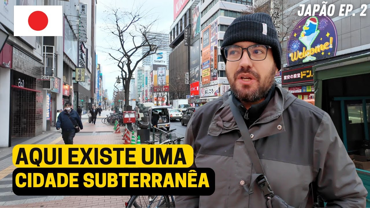 ASSIM ELES VIVEM NA CAPITAL MAIS FRIA DO JAPÃO - Sapporo