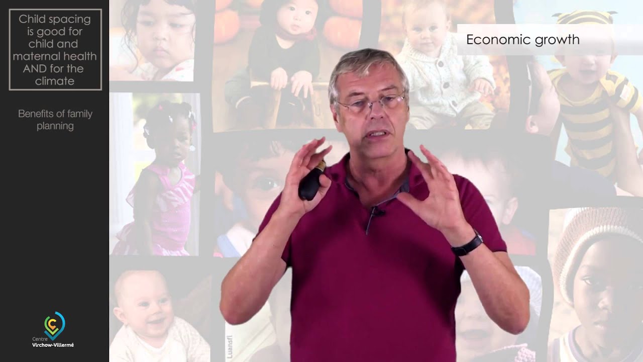 Child spacing is good for child and maternal health and for the climate
