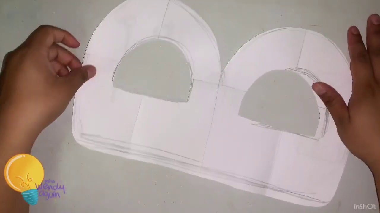 Como hacer moldes para letras súper fácil, con miss Wendy