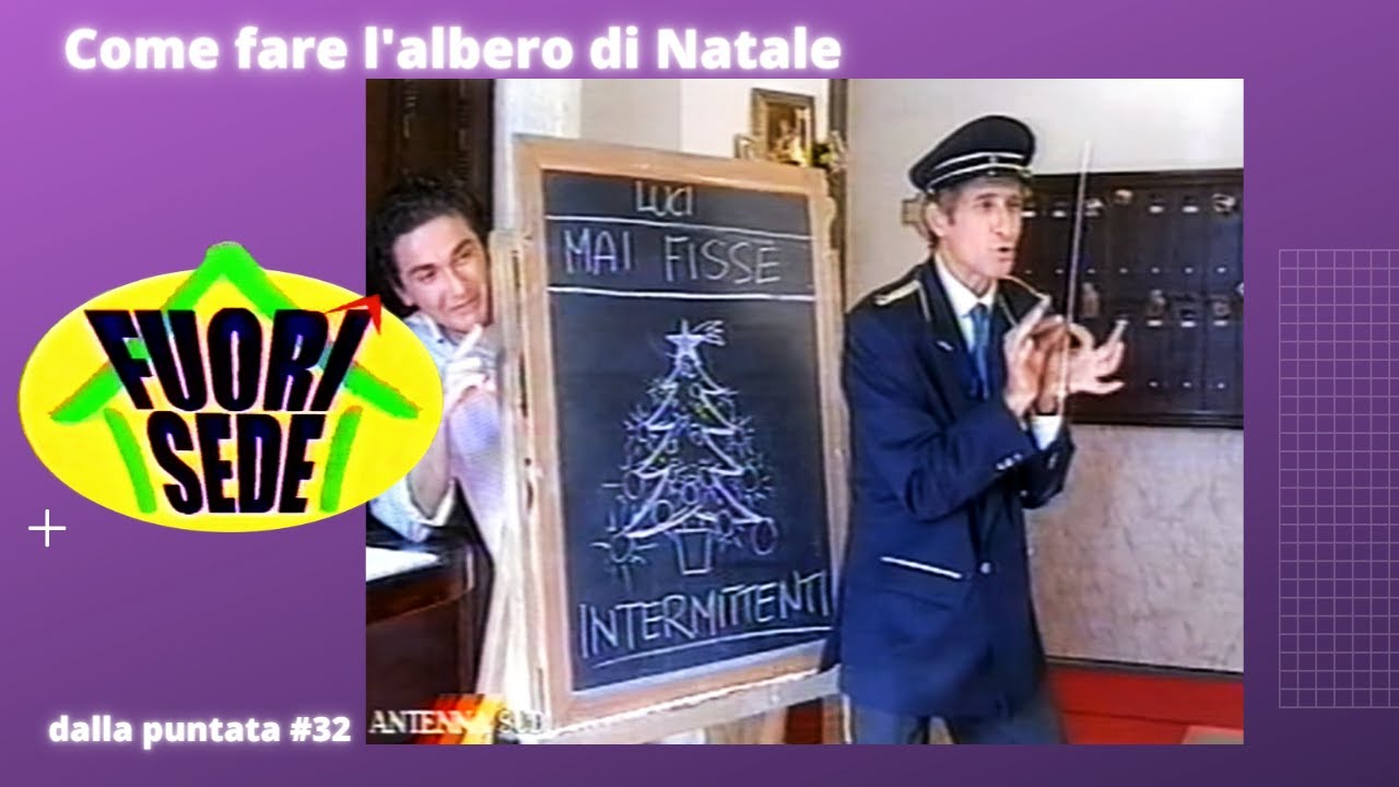 Fuori sede (sitcom) [Come fare l'albero di Natale]