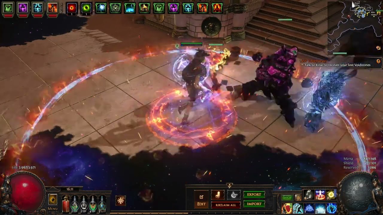 My Storm Burst Selfcast Elementalist Leaguestart Build / HC and SSF viable