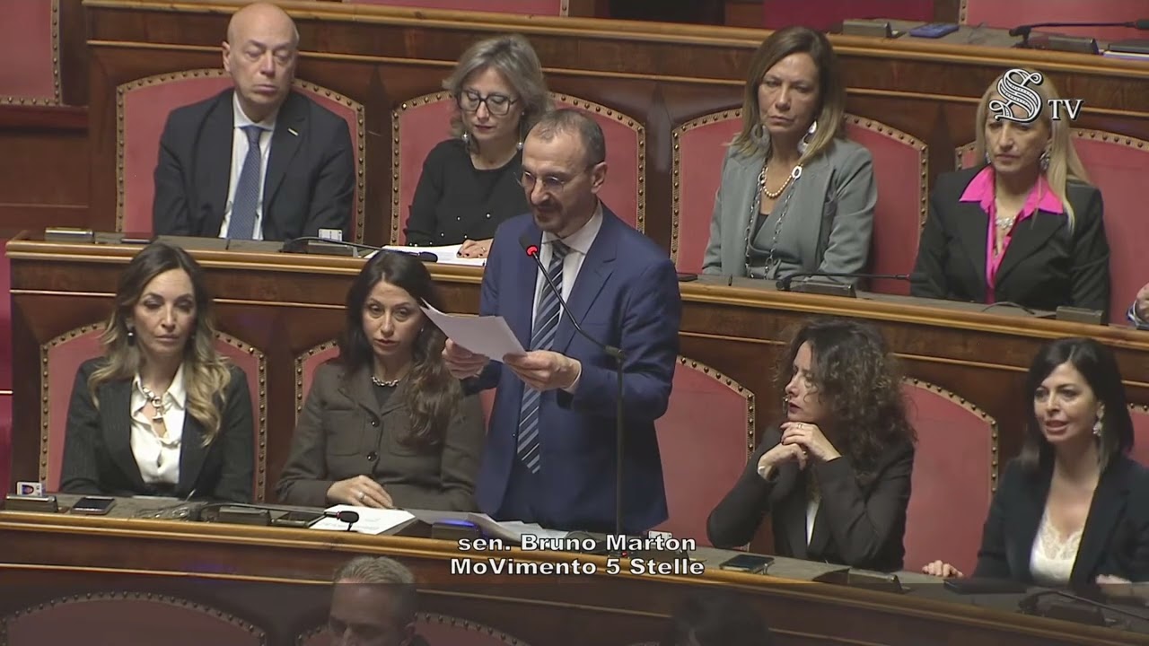Bruno Marton, dichiarazione di voto sul Decreto Ucraina