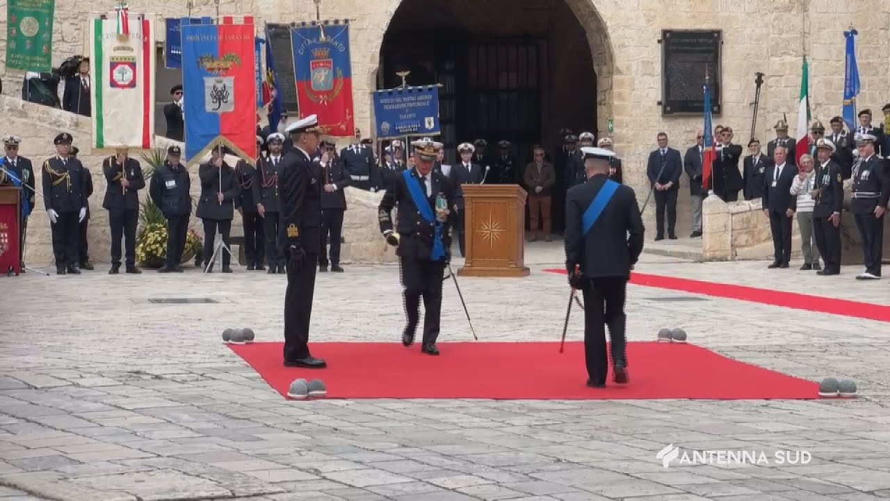 22 MARZO 2024   TARANTO   UN TARANTINO AL COMANDO DI MARINA SUD