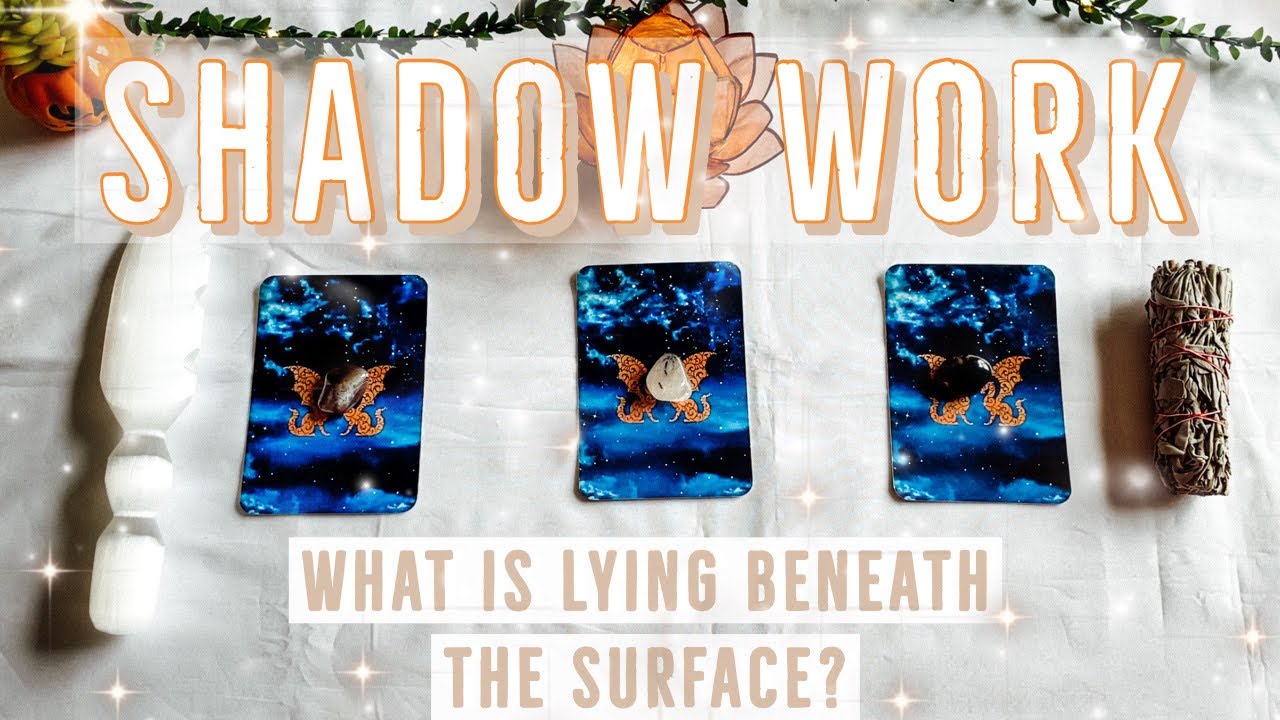 URGENT‼️SHADOW WORK!👀🤯🔮What's Lying Beneath The Surface..tarot pick a card 🥺✨‼️🤯🦋