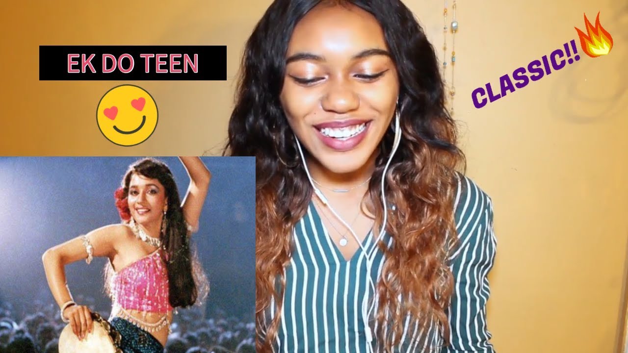 Ek Do Teen - Madhuri Dixit, Alka Yagnik, Tezaab Dance |REACTION ~ICONIC!!