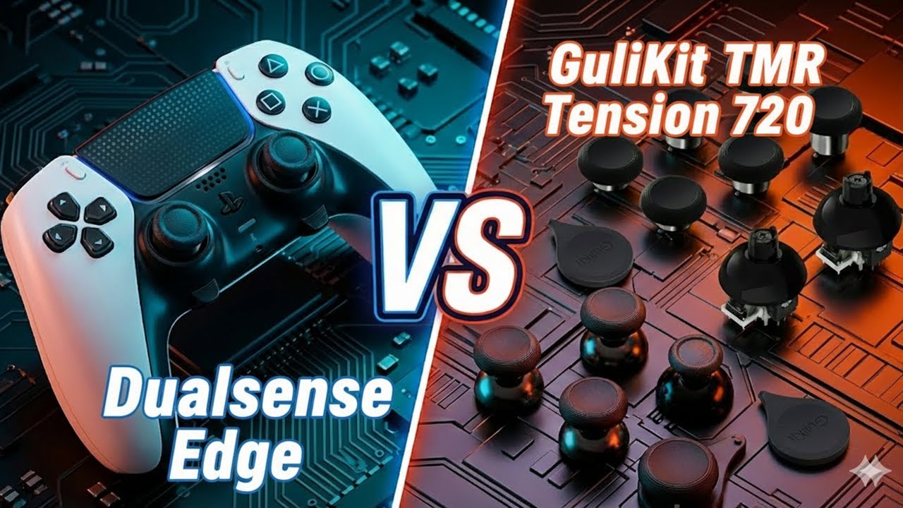 DualSense Edge VS GuliKit 720 TMR – Megéri az átépítés?
