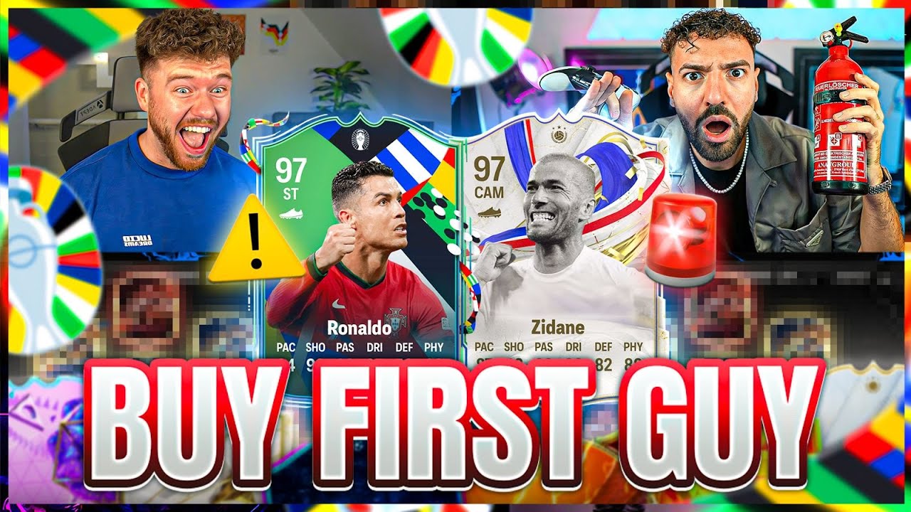 ES BRENNT 🔥😨 TEURES BUY FIRST GUY GEHT AB 🚨 EA FC 24 CHALLENGE