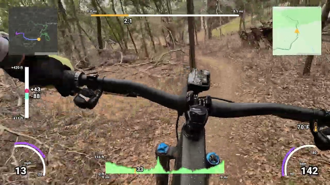 Afternoon ride on the north side of SATN