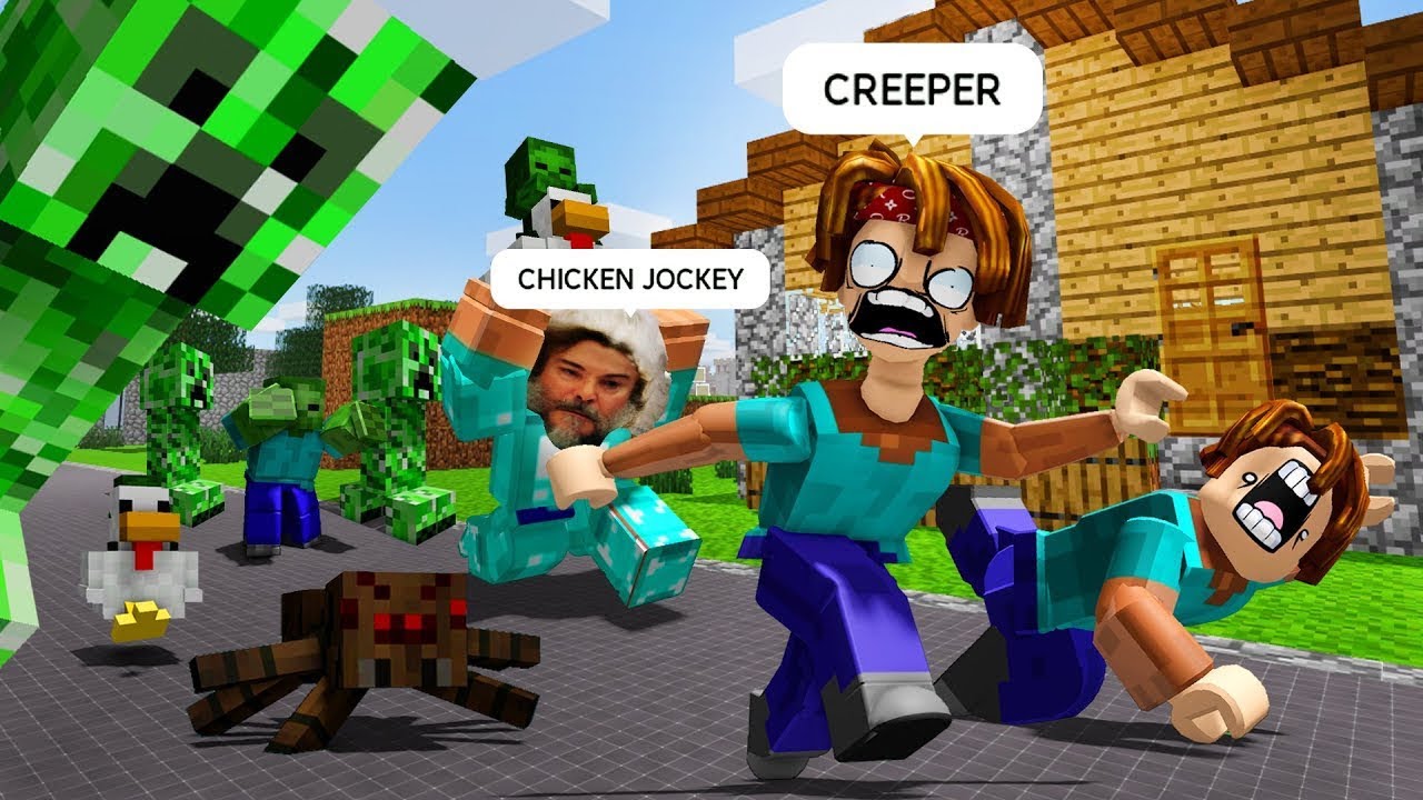 A MINECRAFT MOVIE (ROBLOX Brookhaven 🏡RP UPDATE - FUNNY MOMENTS)