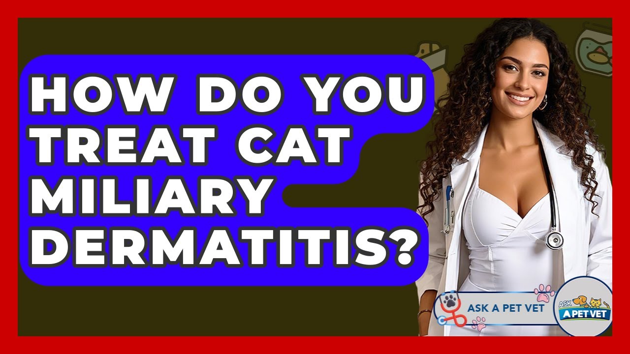 How Do You Treat Cat Miliary Dermatitis? - Ask A Pet Vet