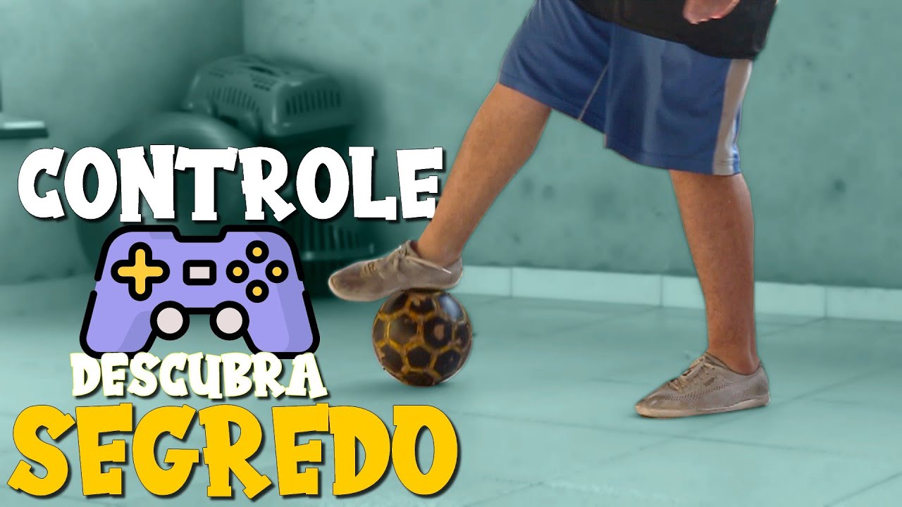 3 TRUQUES PARA MELHORAR O CONTROLE DE BOLA - TREINE EM CASA