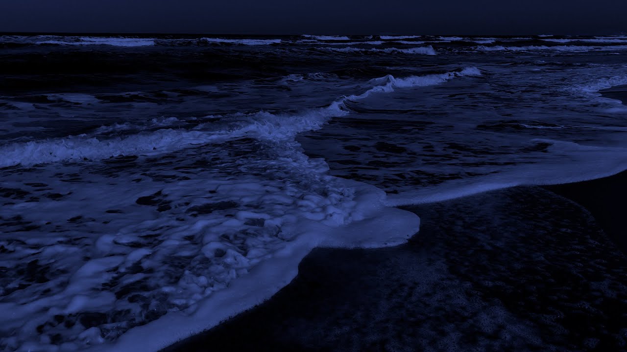 Midnight Ocean Calm 🌊 Healing Waves for Rest & Peace